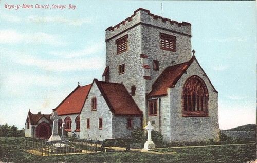 Postcard wales christ - postcard,