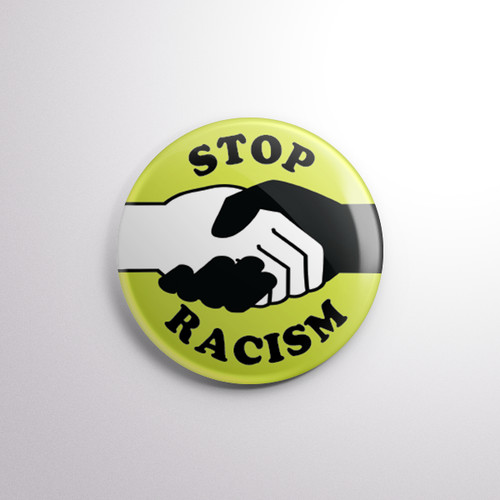 Stop racism pin - pin,
