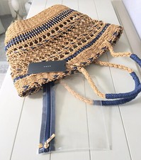 Zara Woman Braided 2 tone Tote