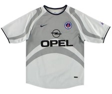 PSG Ronaldinho 2001 Away Gray