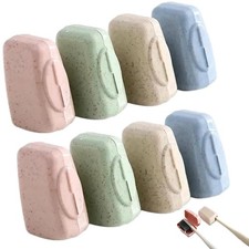 8 Pcs Toothbrush Covers Caps