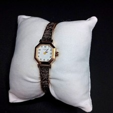 Rotary Heritage Altera Ladies Watch Gold Plated Expanding Bracelet FLT30-DM