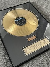 John Lennon Rare Gold Disc Imagine  Framed Vinyl Collectors Beatles oasis 