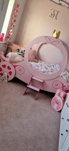 Princess carriage bed for - princess, kids