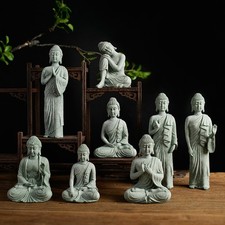 Green sandstone Buddha statue