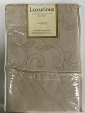 LUXURIOUS EMBELLISHED JACQUARD - RAPPORT - EPSOM DOUBLE DUVET SET - UNUSED