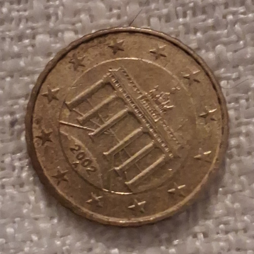 Germany euro coin 2002 - germany, 1