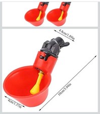 D.I.Y. Automatic Chicken/Poultry Drinker Cups 5ps