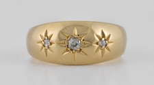Antique edwardian 18ct gold - edwardian,