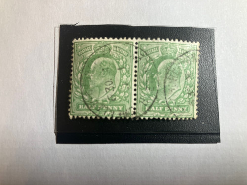 King edward v11 half penny - king,
