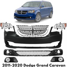 Front Bumper Cover & Grille