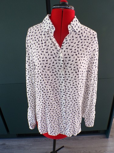 Ladies olsen cat - blouse, size
