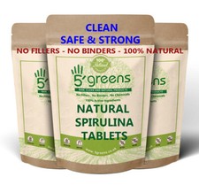 Natural Spirulina 500mg x 500