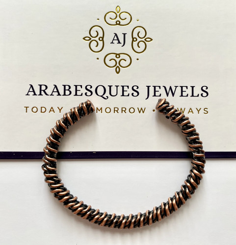 Mens copper black twist bio - copper/black,