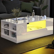 LED Coffee Table with 16-Color