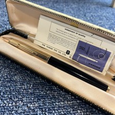 Parker 61 Fountain Pen Rolled Gold Cap 14k