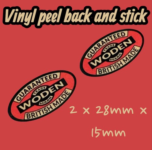 Woden vinyl stickers decal - woden,