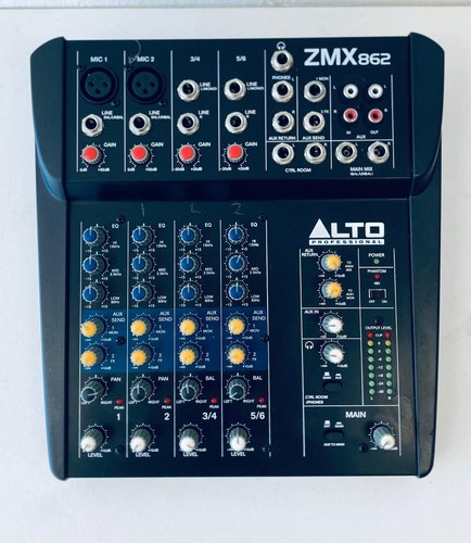 Alto zmx862 mixing - alto, desk