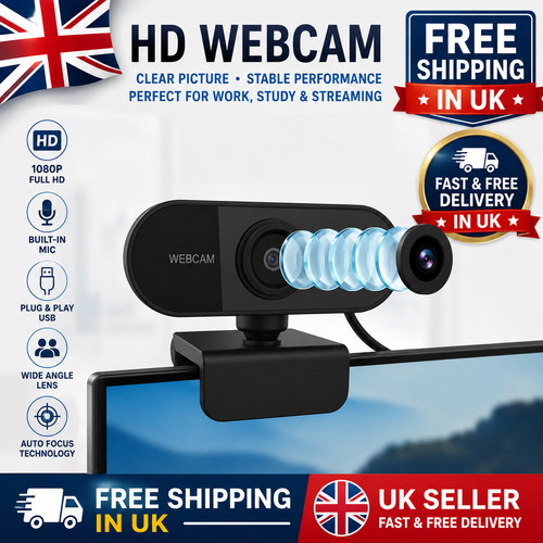 360 rotating usb webcam with - 360°,
