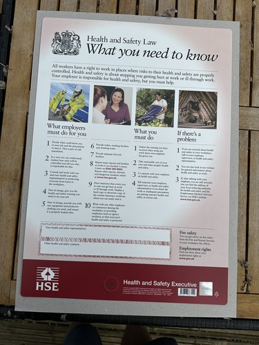 Hse health and safety - health, law