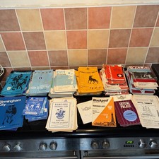 Football Programme 1960s to