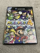 NINTENDO - GAMECUBE - VIDEO GAME - MARIO PARTY 4 - ORIGINAL CASE & MANUAL