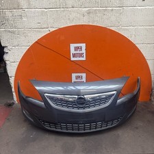 Vauxhall Astra J Bumper Front Pre Facelift & Grills Technical Grey Z177 2010-12