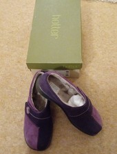 Hotter Size 4 Purple Suede