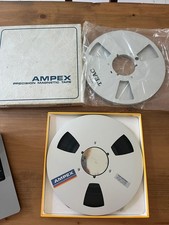 Job lot of reel tapes - Ampex Precision Magnetic Tape and TEAC metal reel