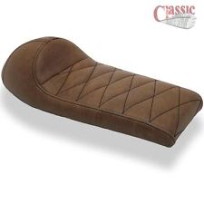 Universal Brown Humped Back Cafe Racer Seat