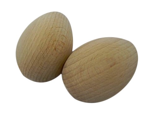 Set beech wood eggs 46x30 - set,