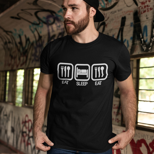 Eat sleep shirt - eat,