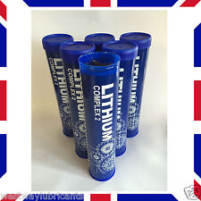 EP2 Grease Lithium Complex Grease Cartridges Dyed Red 6 x 400g EP2 Grease