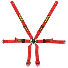 Schroth 2x2 6 Point FIA FHR Race Red Harness Suitable For Porsche 911 991 GT3