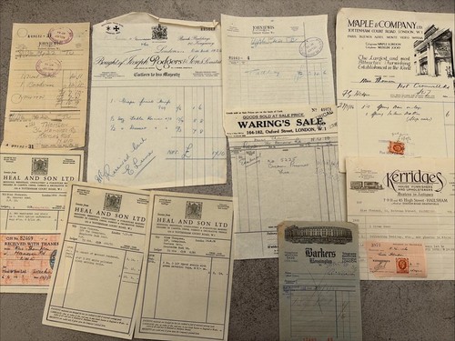 1936 receipts heal don - don,, john