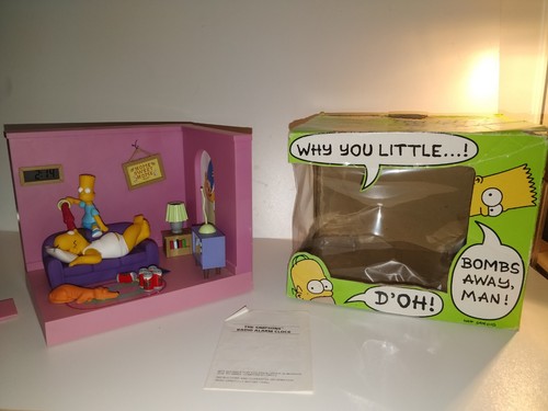 The simpsons vintage alarm - simpsons,