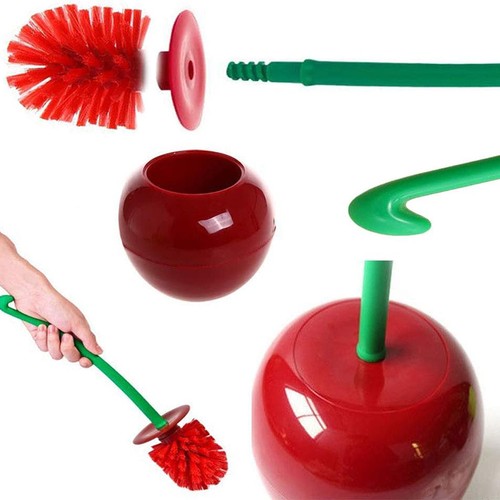 Toilet brush and - brush, holder