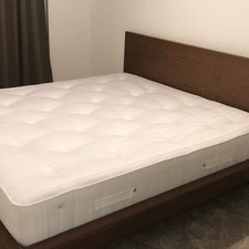 super king bed with mattress very good condition