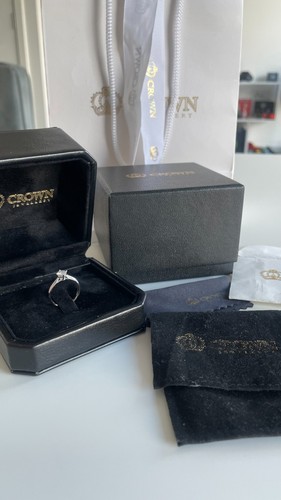 Natural diamond ring 39ct - diamond, 0.39ct