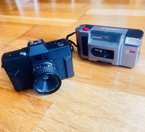 Vintage film cameras bundle - vintage,