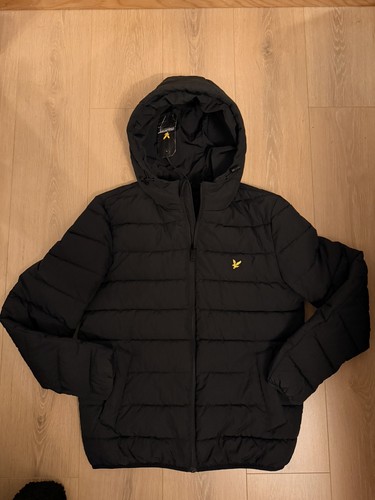 Lyle scott jacket mens - lyle, black