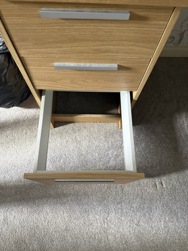 Oak effect shaped - oak, corner