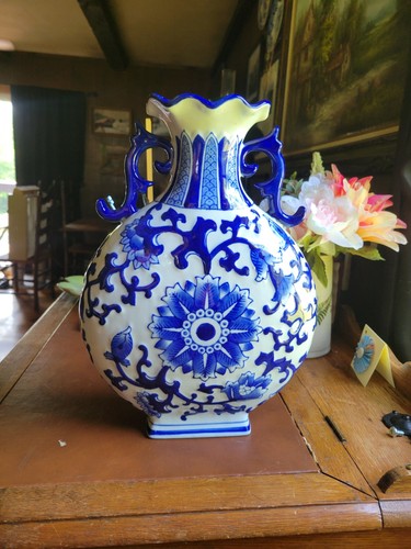 Vintage chinese blue and white - chinese,
