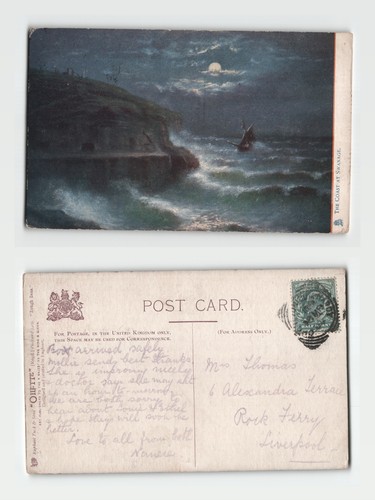 Postcard the coast - postcard,