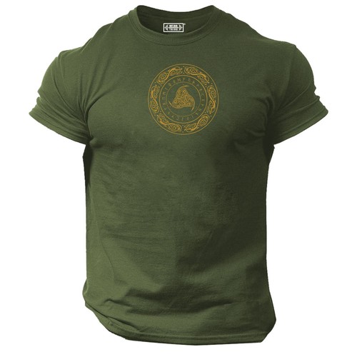 Odin triple horns shirt - triple, gym