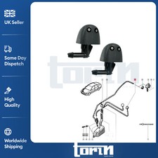 2x Windscreen Washer Jets Nozzle For Renault Kangoo Trafic Vivaro 7700823915