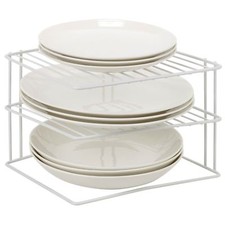 3 Tier White Corner Kitchen