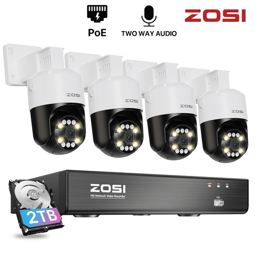 Zosi 5mp cctv - zosi, security