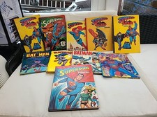 10 x Batman And Superman Superhero Annual And Superman Annuals 