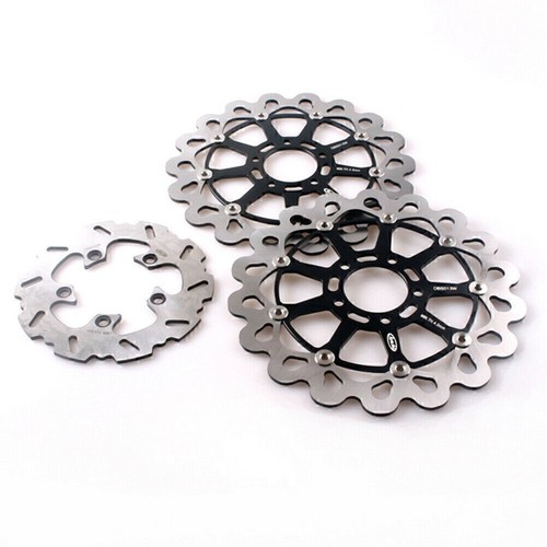 Front rear brake discs - front,